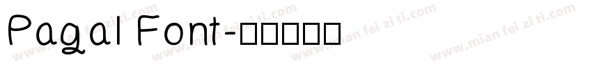 Pagal Font字体转换